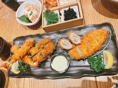 炸猪排拼芦笋卷-胜博殿日式炸猪排(富力广场店)