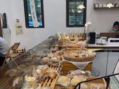 面包甜点陈列柜-富贵面包公司(运河店)