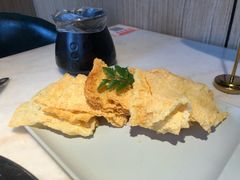 手工现炸豆皮-煲宫猪肚鸡(晶品店)