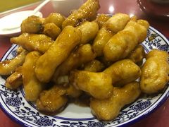 糖醋脆皮茄子-北大地皖峰饭馆