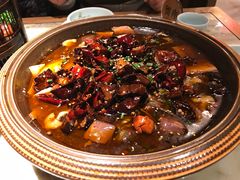 传统毛血旺-山城老堂口·1636重庆老菜(解放碑洪崖洞店)