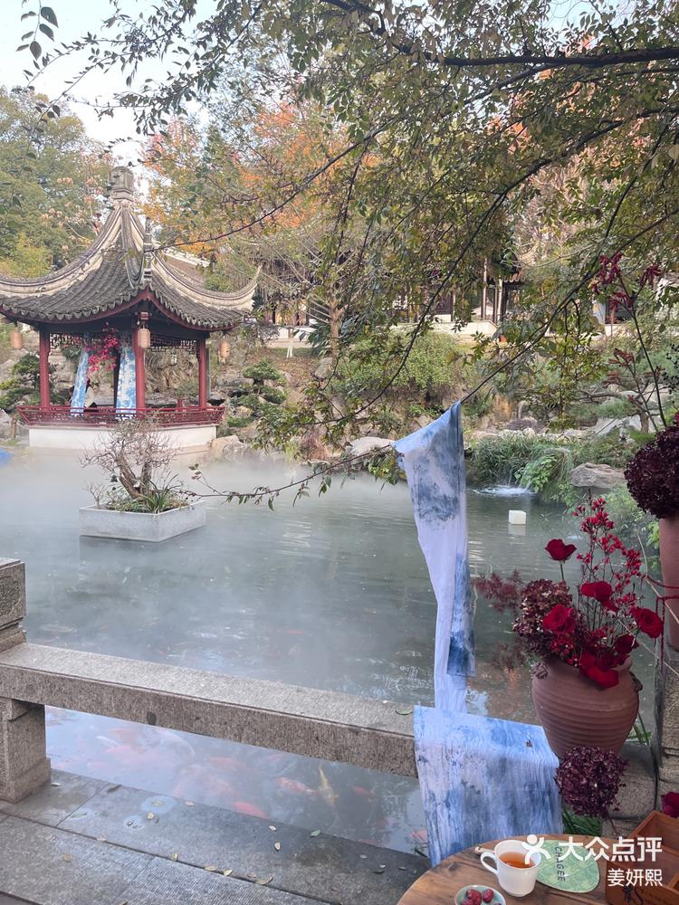 不用下江南也能感受苏式园林的江南美景就在武汉东湖的宴禧樽独