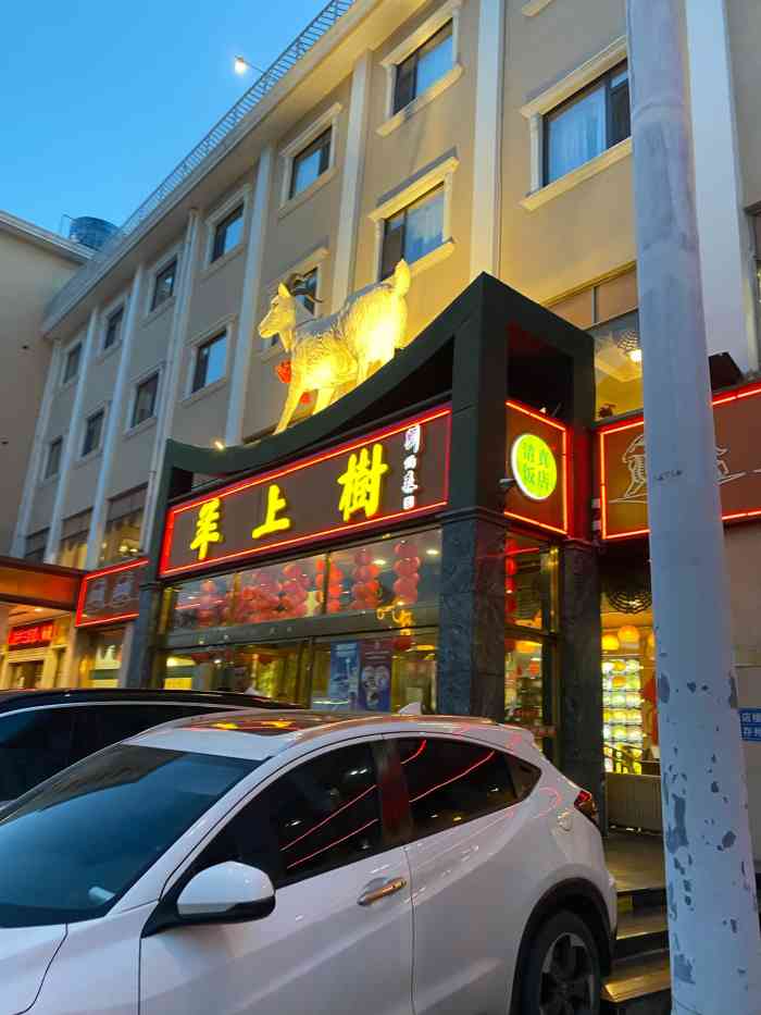 羊上树(南门外店)-"羊上树饭馆就坐落于南开区南门外大街上,门.
