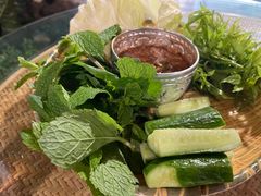 酸笋喃咪蔬菜拼盘-多哥水傣味餐厅(司马巷店)