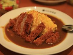 炸猪排咖喱蛋包饭-COCO壱番屋(北京平安国际金融中心店)