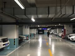 -枫蓝国际购物中心-地面停车场