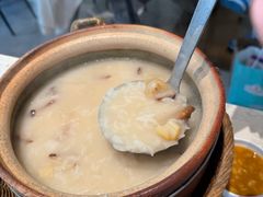 姬松茸花胶砂锅粥-潮州府·潮菜·砂锅粥(徐家汇店)