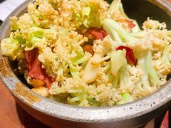 生炒有机花菜-大树餐厅(益田假日店)