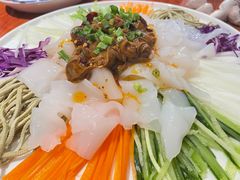 五彩大拉皮-金豆角砂锅焖面(安贞店)