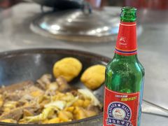-粘豆包柴火铁锅炖