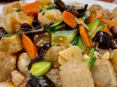 三鲜焖子-明海妈妈菜(大连外国语学院店)