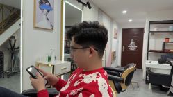 -ONE·男士国潮·美式渐变·理发馆·BARBER SHOP