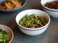 豆角丝炒肉拌转百刀-日上三甘(三里屯店)