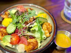 夏威夷缤纷水果鲜虾色拉-1886德国汽车餐厅(福田星河COCO Park店)