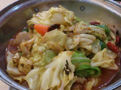 干锅包菜-南京得山水情温泉酒店·中餐厅