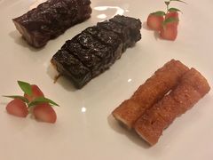 雪花牛肉黑叉拼盘-炳胜公馆(珠江新城店)