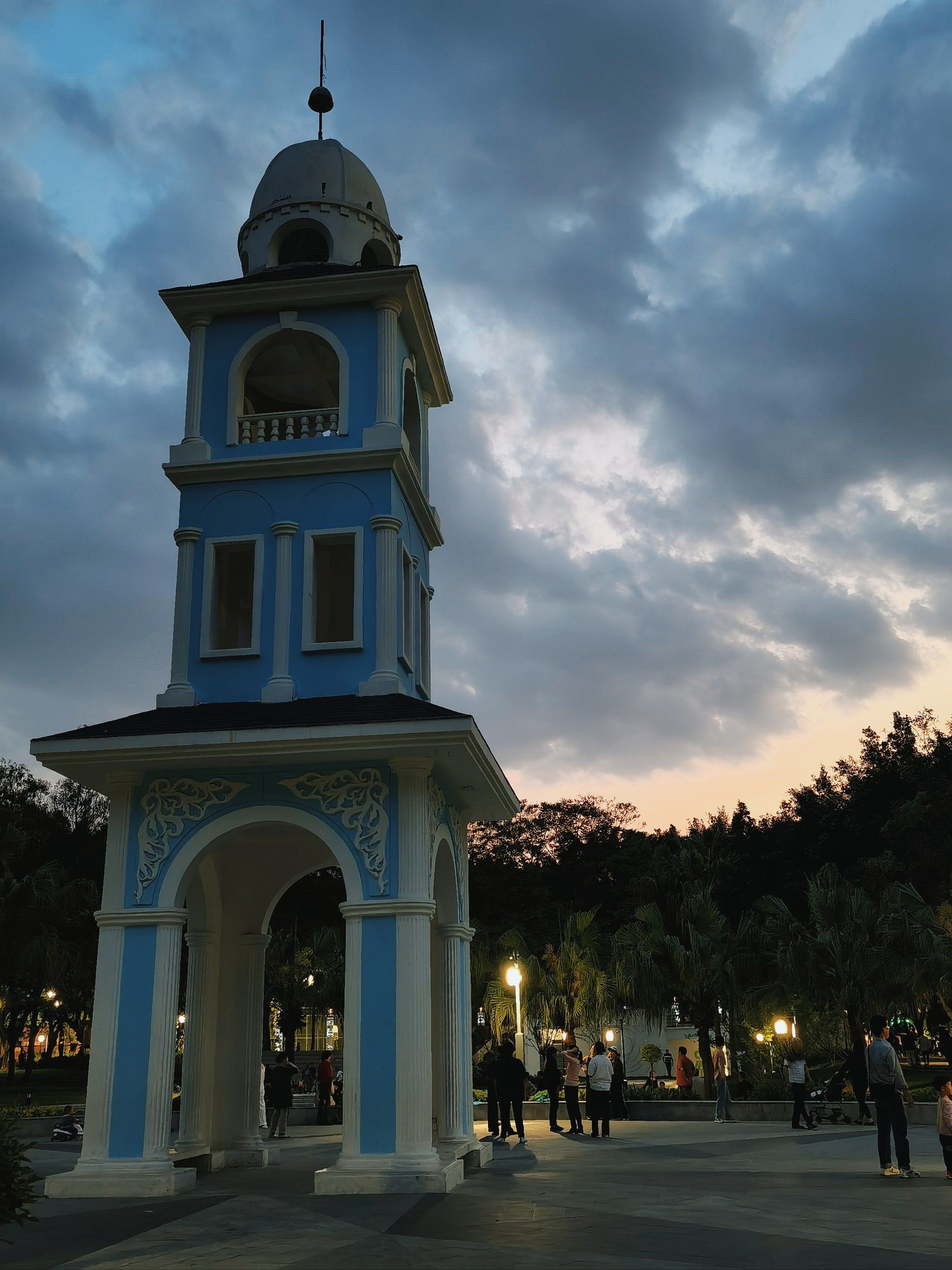 丽都运动公园,热带风情中动起来