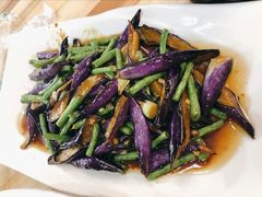 茄子豆角-王胖子土菜馆·特色杭帮菜·农家土菜