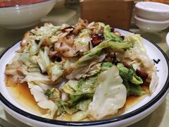 大头菜炒海螺-晚归月亮湾私家菜(临邑路店)