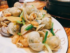 姜葱炒蛤唎-盈田盈粥庄(博山东路店)