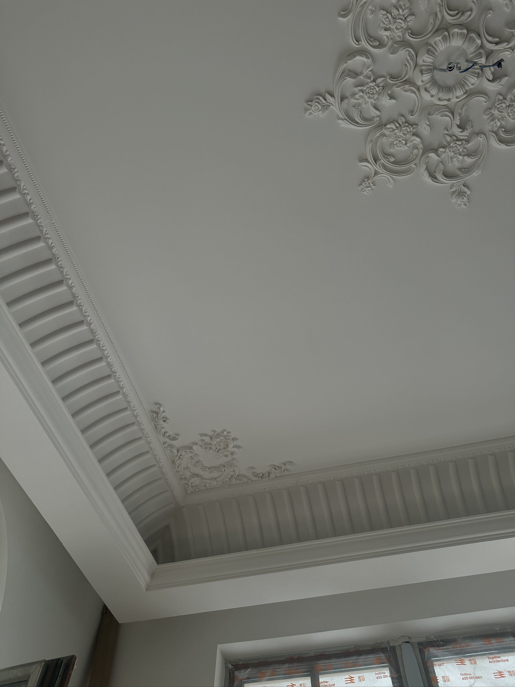 石膏线安装#石膏线#同城装修的朋友看过来