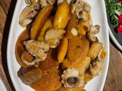 五花肉炒笔管-前海沿·青岛菜(大拇指广场石老人店)