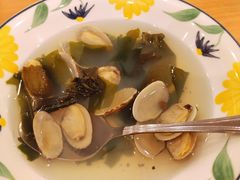 花蛤裙菜海鲜汤-萨莉亚意式餐厅(深圳北站店)