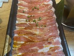 调味五花肉-九田家黑牛烤肉料理(新光汇店)