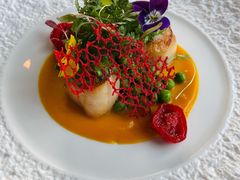 轻煎扇贝王配香草酱-Kathleen's Waitan 凯圣琳江景西餐厅(外滩店)