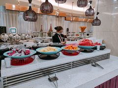 自助取餐区-甘肃国际大酒店-广源伊品清真餐厅