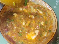 冬季特推蛋冲牛肉酥肉豆腐脑-曹凉粉(西正街店)