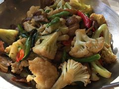 干锅有机花菜-阿英煲(凉城路店)