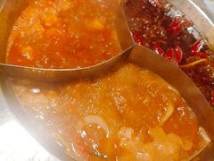 艳红酸辣三拼锅-陈艳红火锅菜·冒菜(簋街店)