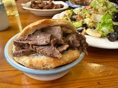 烧饼夹牛肉-聚发号清真菜馆