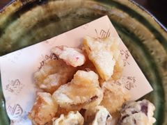烤扇贝天妇罗拼盘-Tsuru鹤日本料理(静安香格里拉店)