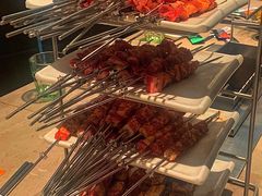 现穿羊肉串-丰茂烤串(钦州北路店)