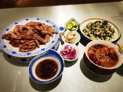 沙葱拌豆腐-宁夏国强手抓羊肉·清真菜(未央路凤三店)