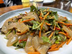 肉丝拉皮-老家黄墩饭店