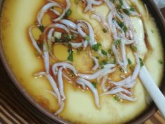 土鸡蛋蒸银鱼-巢湖名吃·徽府农家菜(半汤店)