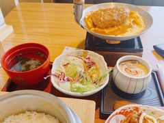 芝士和牛汉堡肉定食-味太助·银饭食堂(中华城店)