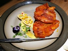 鸡肉配玉米沙拉-清真·艾美可餐厅(大悦汇店)