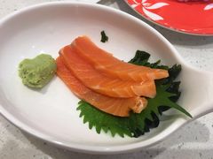三文鱼生鱼片-京樽回転寿司(奥林匹克店)