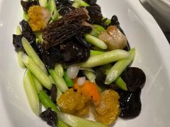 芦笋百合羊肚菌-青雅中餐厅(大连金石滩绿发希尔顿度假酒店)