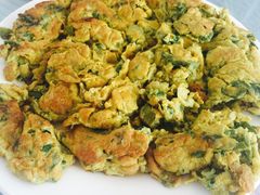 刺老芽炒鸡蛋-庆岭迎宾园正宗活鱼馆