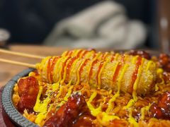 -明洞阿姨·韩式酱蟹烤肉·创意料理(三元桥店)