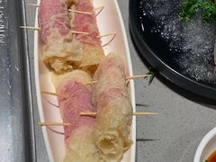 虾滑肥牛响铃卷-海底捞火锅(吾悦广场店)