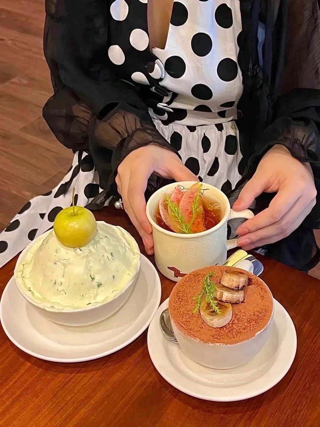 杭州新开的!酸酸甜甜的青苹果刨冰吃到了!