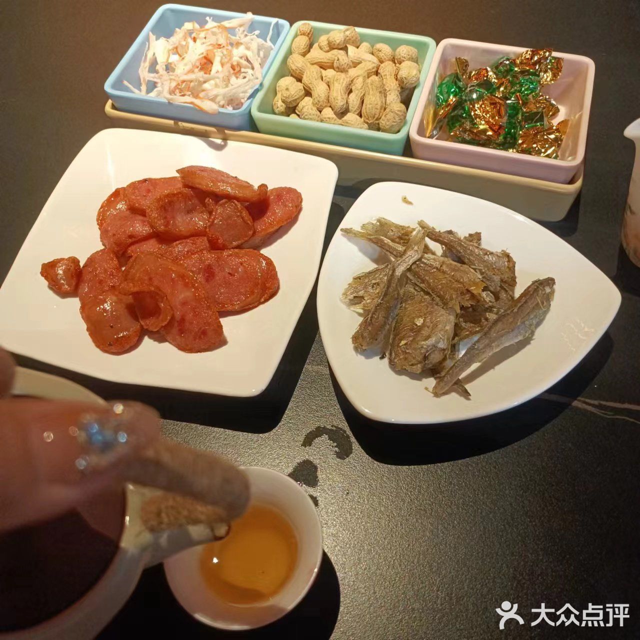 茉莉花茶很好喝～