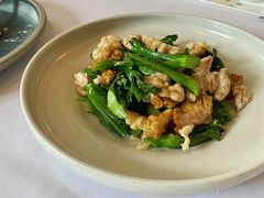 黄耳鲜核桃炒芥兰-广州富力丽思卡尔顿酒店·丽轩·粤菜