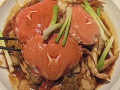 花蟹炒年糕-绿茶餐厅(千岛湖银泰城店)